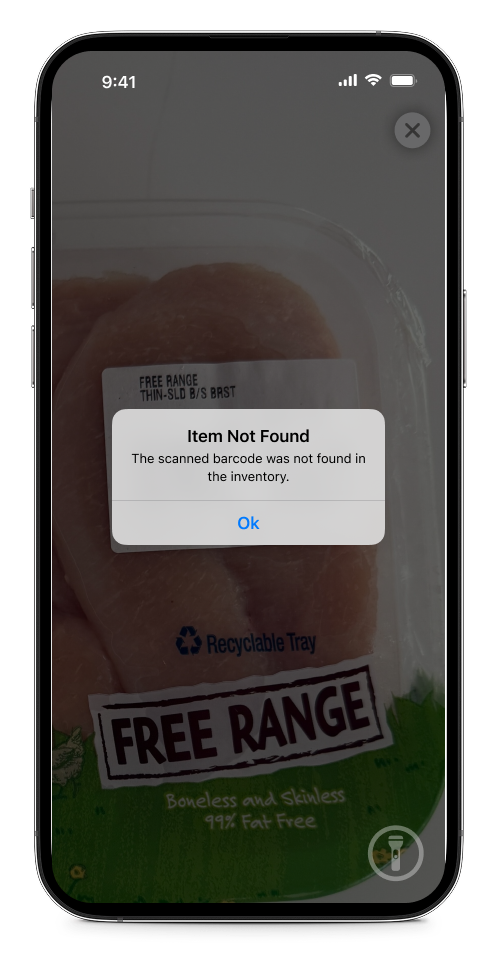 Cupboard App Screen 2